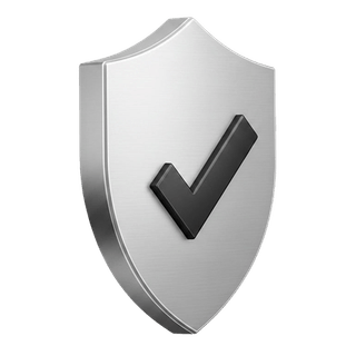 Approval checkmark icon in 3D on the Nimble Accrudorage how it works page