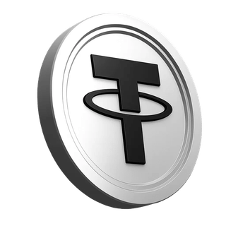 Tether USDT coin displayed in the trust section of the trading community